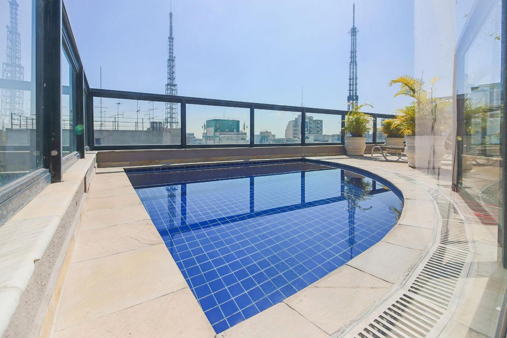 Flat Particular Dentro Do Hotel Executive Transamerica Faria Lima! Sao Paulo Exterior photo